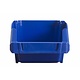Magazijnbak 195x125x100mm - stapelbaar, met grijpopening
