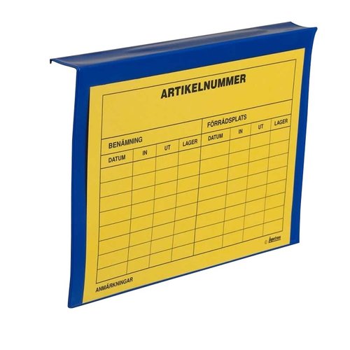 Plastic etikethouder palletranden 235x165mm