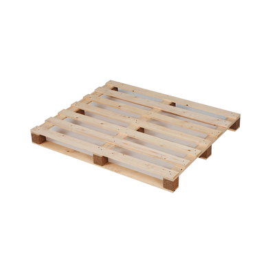 Eenmalige pallet 1200x1000x120mm - hout - gebruikt