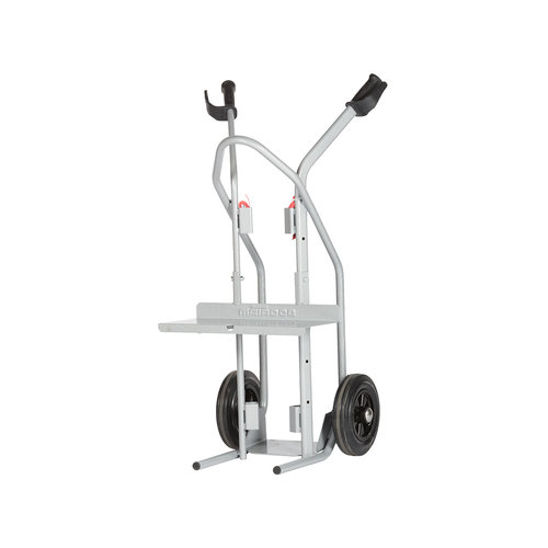 Steekwagen voor lasapparaat - steek 480x217/342mm - volgummi banden