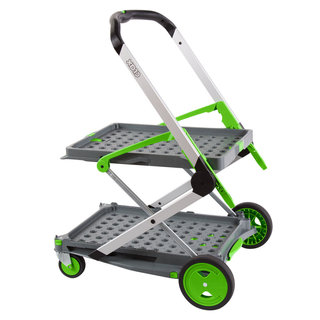 Trolley Clax 880x540x1010mm - avec caisse pliante