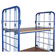 Etagewagen 1385x820x1820mm - 4 laadvlakken