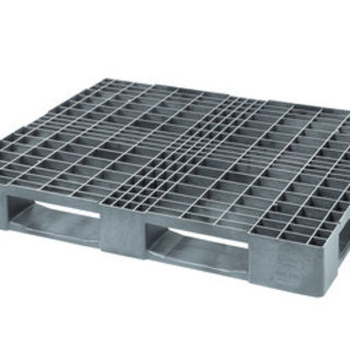 Kunststof pallet 1200x1000x150mm - 1750 kg , rondomlopend