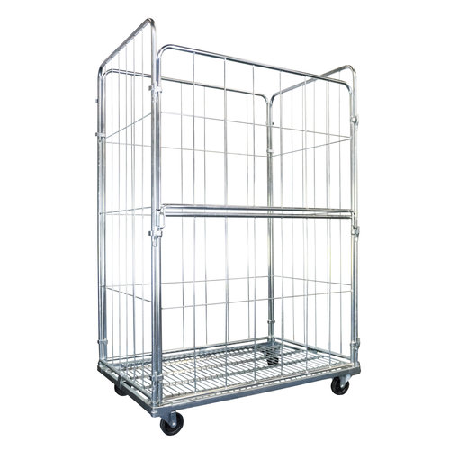 Wasserijcontainer 4-heks insteekhekken, 1200x800x1800mm