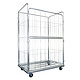 Wasserijcontainer 4-heks insteekhekken, 1200x800x1800mm