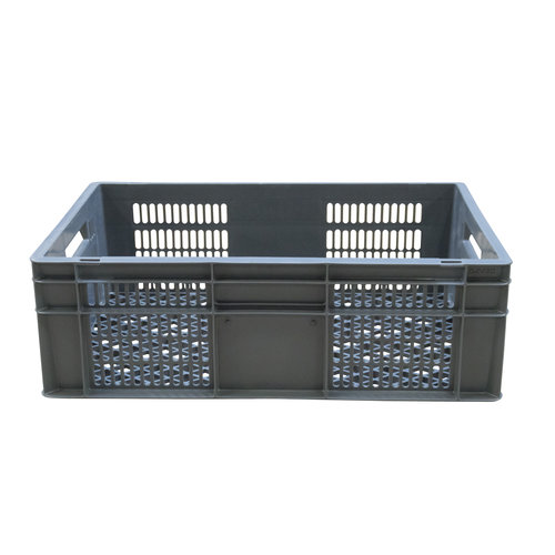 Euronorm stapelbak 600x400x200mm - geperforeerd