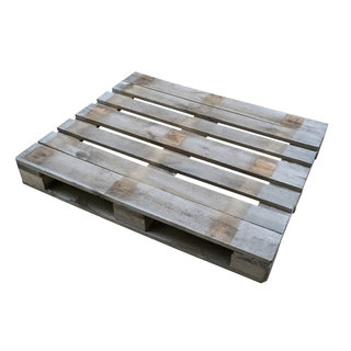 Blokpallet 1200x1000x144mm - hout, gebruikt