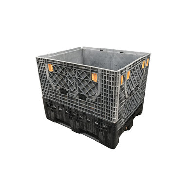 Palletbox 1200x1000x975mm - inklapbaar, gebruikt