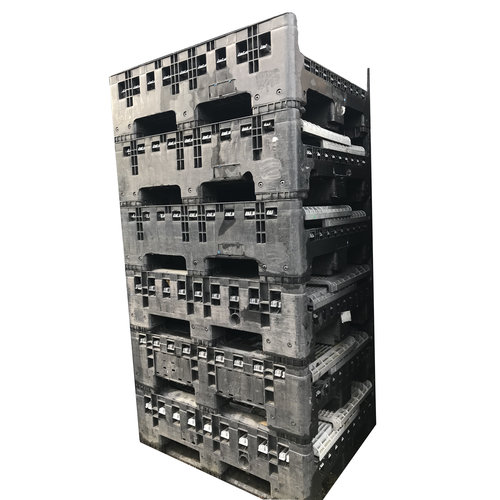 Palletbox 1200x1000x975mm - inklapbaar, gebruikt