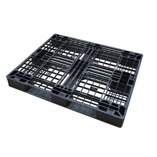 Palette plastique 1200x1000x160mm - Ajourée, périphérique, occasion