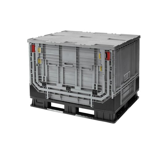 Caisse-palette - 1211x1011x903mm - 750 litres - Pliable en plusieurs parties