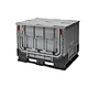 Caisse-palette - 1211x1011x903mm - 750 litres - Pliable en plusieurs parties