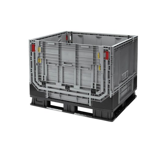 Caisse-palette - 1211x1011x903mm - 750 litres - Pliable en plusieurs parties
