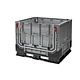 Caisse-palette - 1211x1011x903mm - 750 litres - Pliable en plusieurs parties
