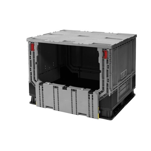 Palletbox 1211x1011x903mm - met deur bovenzijde