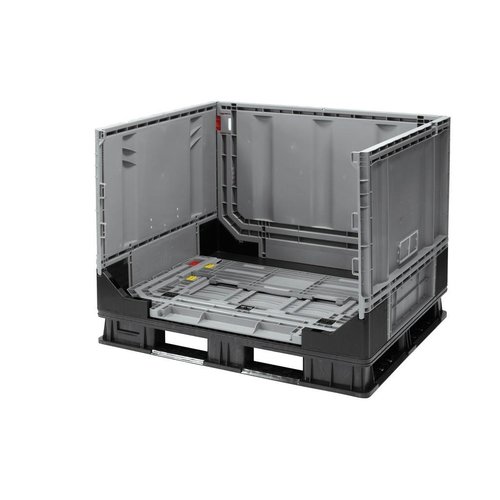 Caisse-palette - 1211x1011x903mm - 750 litres - Pliable en plusieurs parties