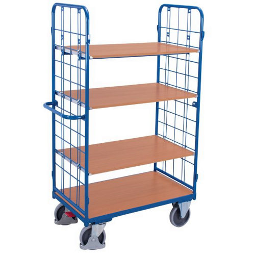 Chariot étagères 1185x720x1820mm  - 4 étages