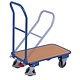 Plateauwagen 815x450x940mm - met duwbeugel, opvouwbaar