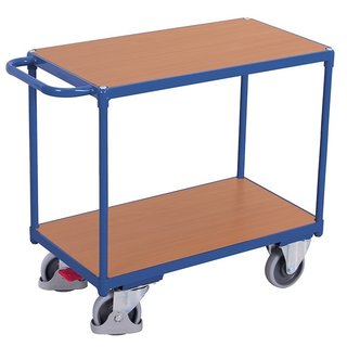Tafelwagen 1190x700x920mm - 2 laadvlakken, zwaar
