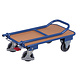 Plateauwagen 995x600x980mm - met duwbeugel, opvouwbaar