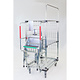 Roll-conteneur multifonctionnel 1143x628x1805mm - avec marchepied