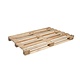 Eenmalige pallet 1200x800x126mm - hout, gebruikt