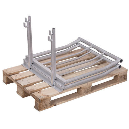 Rehausse palette 1200x1000x800mm- Métal, avec support supérieure