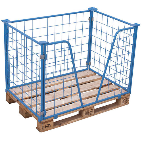 Draadopzetwand 1200x800x800mm - met V-opening