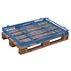 Draadopzetwand 1200x1000x800mm - met V-opening