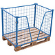 Draadopzetwand 1200x1000x800mm - met V-opening