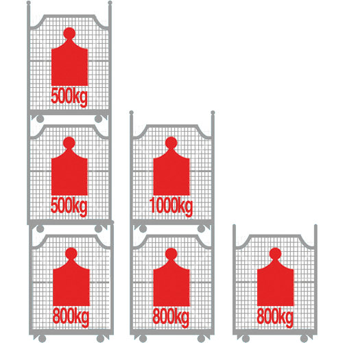 Corlette universeel / gaaswand 2000x1150x1850mm - 800 kg, meubel