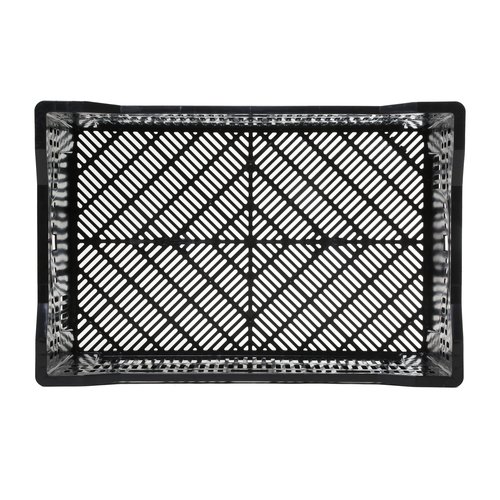 Euronorm krat 600x400x240mm - 46 liter, geperforeerd