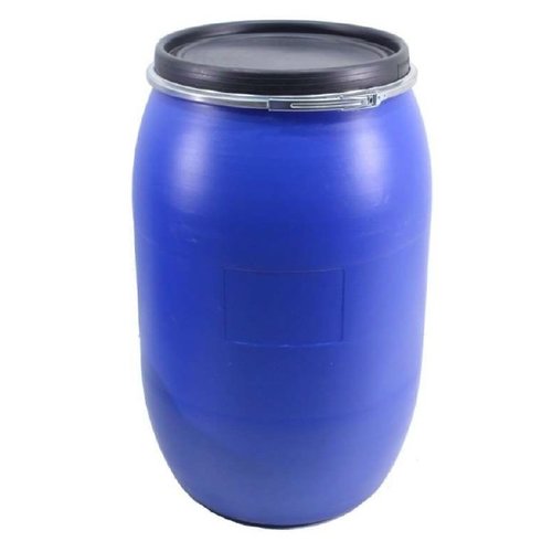 Vat met wijde hals en klemring 590x478x1000mm - 220 liter