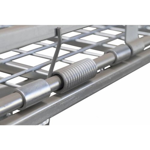 Roll conteneur, grande distribution 2 parois  800x700x1770mm - occasion- avec sangle