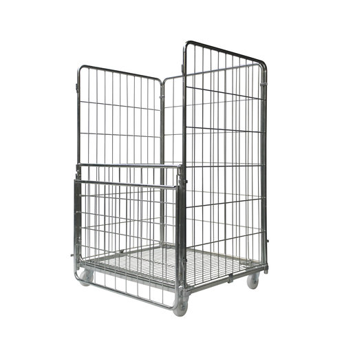 Roll conteneur blanchisserie de dimensions 1200x1000x1800mm