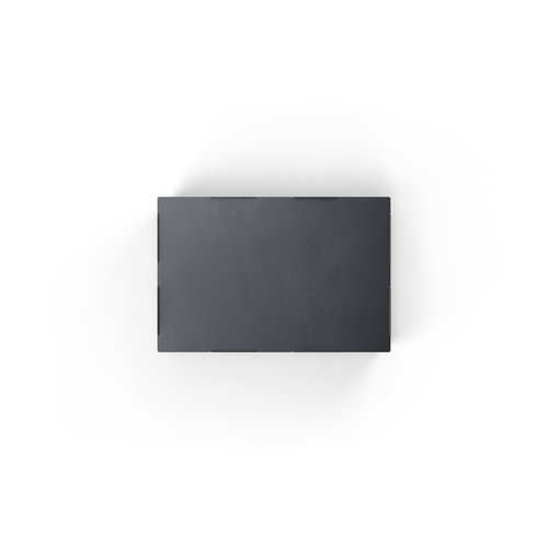 Palette plastique 1200x800x150 mm - PP recyclé, 3 semelles, 1500 kg