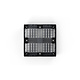 Palette chimique CP3 1140x1140x150 mm - HDPE, pont ouvert, 1400 kg
