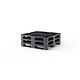Palette chimique CP3 1140x1140x150 mm - HDPE, pont ouvert, 1400 kg