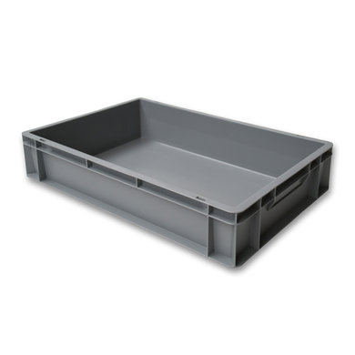 Euronorm plastic bak 600x400x120mm - gesloten