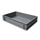 Euronorm plastic bak 600x400x120mm - gesloten
