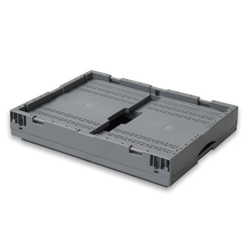 Inklapbare Euronorm plastic bak 396x297x214mm - gesloten