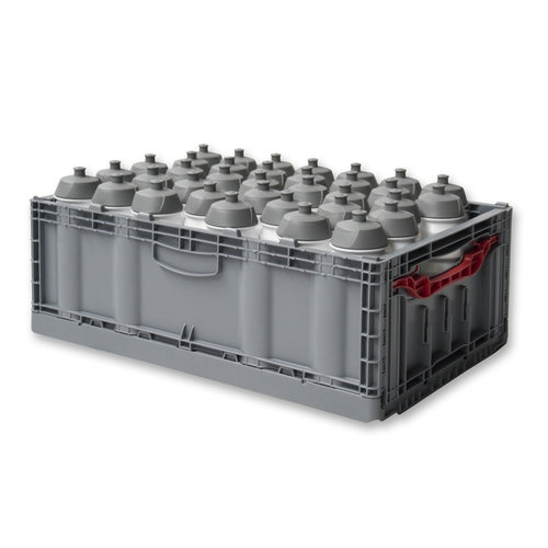 Bac plastique pliable de dimensions 600x400x221mm