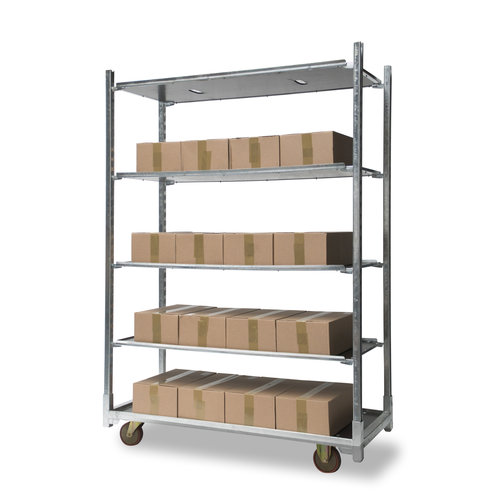 Deense kar/plantencontainer 1350x565x1900mm