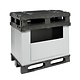 Caisse-palette pliable en plastique 1220x820x928mm