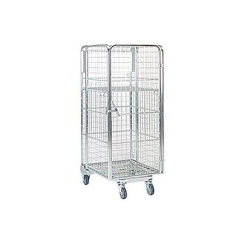 Anti-diefstal rolcontainer 4-heks 850x735x1690mm - A-frame, nestbaar, gebruikt