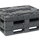 Caisse-palette pliable en plastique 1220x820x928mm