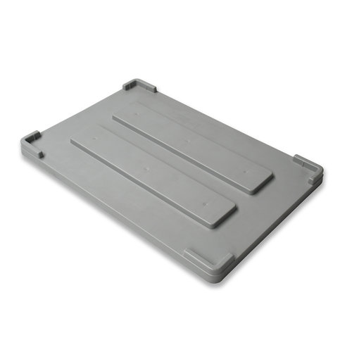 Gebruikte kunststof deksel 1210x810x40mm - voor palletbox