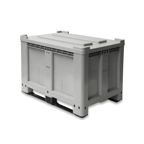 Gebruikte kunststof deksel 1210x810x40mm - voor palletbox
