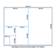 Couvercle pour bacs plastique norme Europe 600x400x16mm - sans charnière