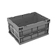 Bac plastique pliable 396x297x214mm - empilable